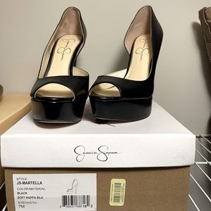 Jessica Simpson Martella heels - black 7